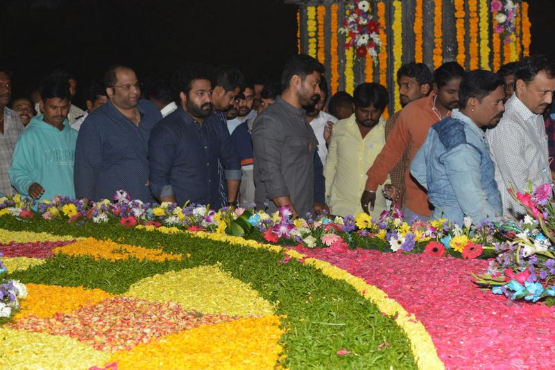 NTR Family Members at NTR Ghat